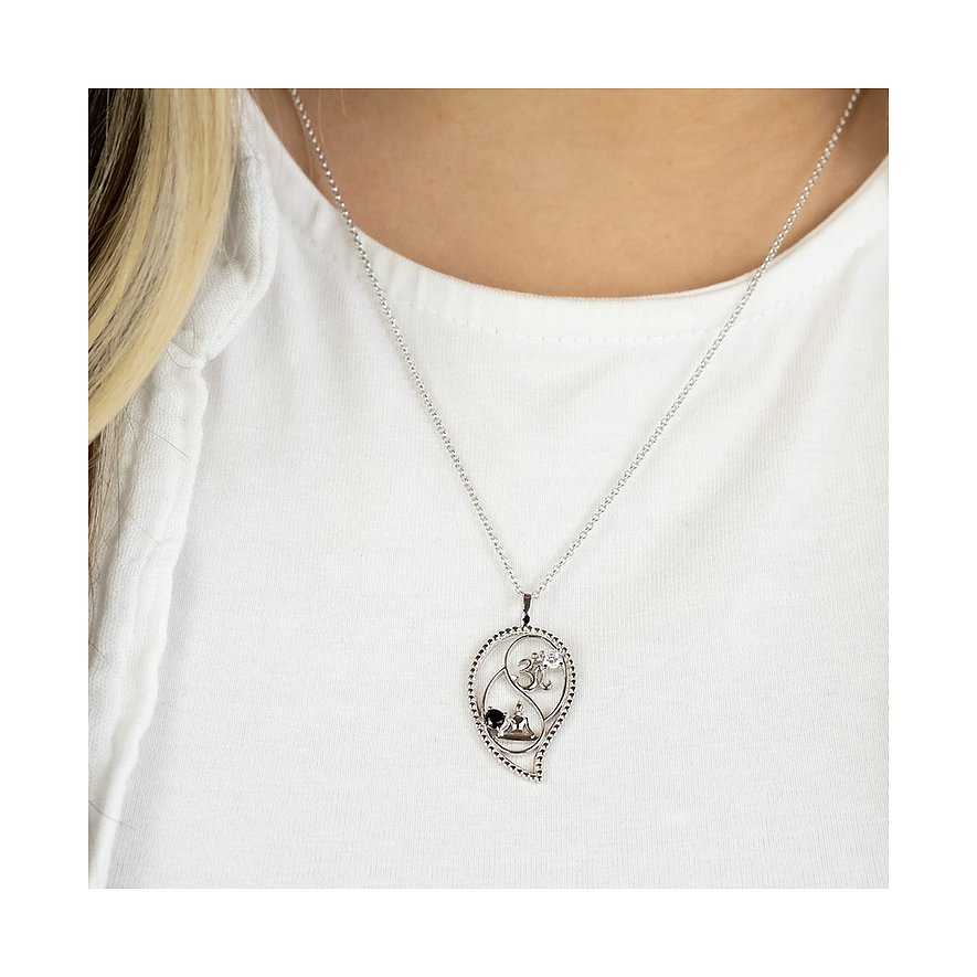 Engelsrufer Halsschmuck aus 925er Silber mit Zirkonia.