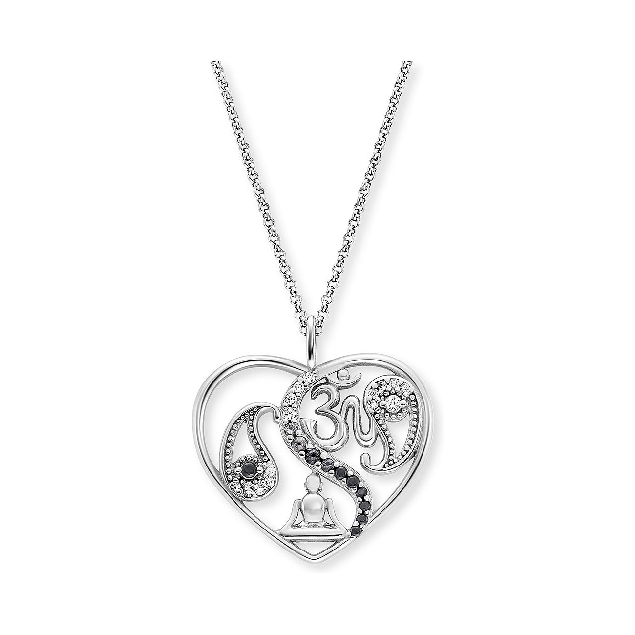 Engelsrufer Halsschmuck aus 925 Silber mit Zirkonia.