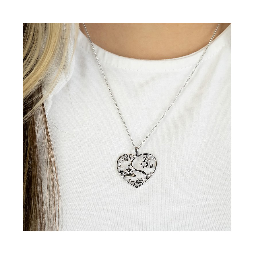 Engelsrufer Halsschmuck aus 925er Silber mit Zirkonia.