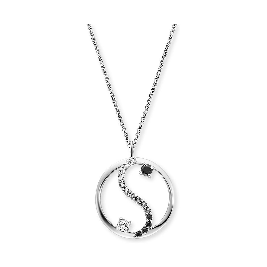Engelsrufer Kette SS25, Zirkonia, Damen, 925er Silber, silber