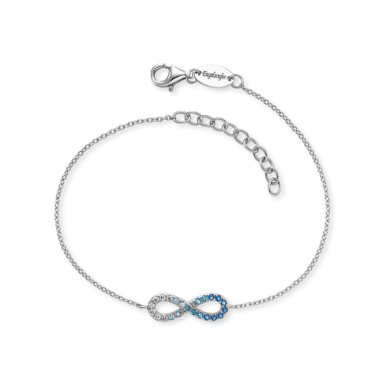 Engelsrufer Armband aus 925er Silber mit Zirkonia in Farbverlauf.