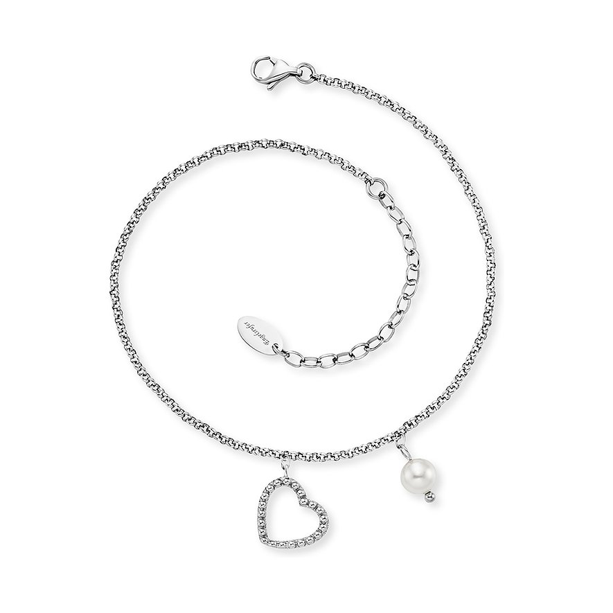 Engelsrufer Fußkette SS25 ERFS-HEART-PE