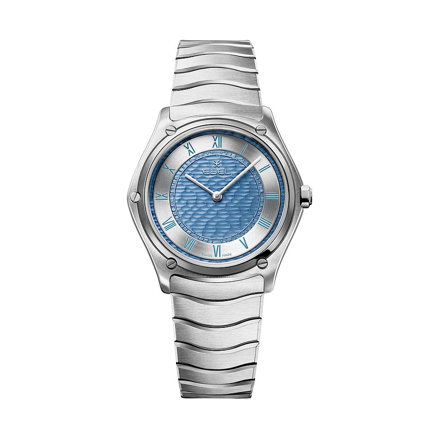 Ebel Damenuhr SPORT CLASSIC 1216703, Damen, Edelstahl, Armband: Edelstahl, Quarz, analog