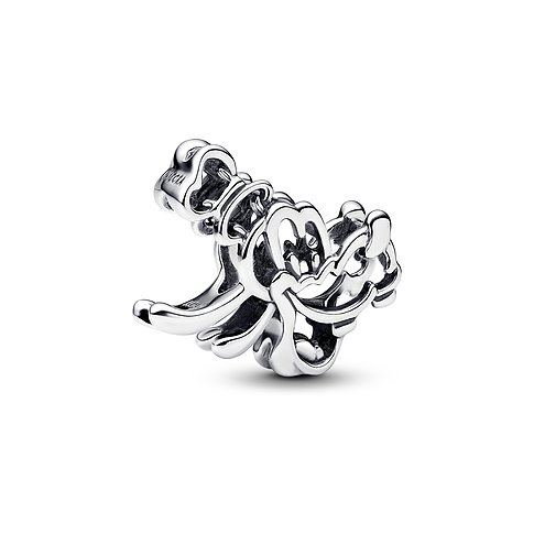 Pandora Anhänger aus Silber mit Herzform.