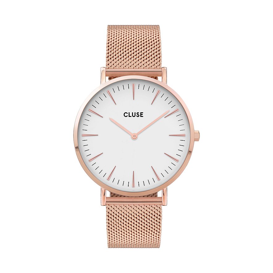 2. Chance - Cluse Damenuhr CL18112, Damen, Messing, Armband: Edelstahl, Quarz, analog