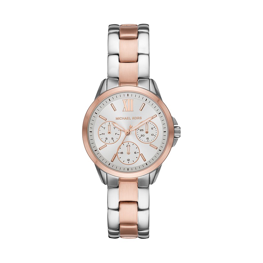 2. Chance - Michael Kors Damenuhr MK6817, Damen, Edelstahl, Armband: Edelstahl, Quarz, analog