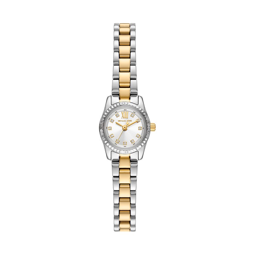Michael Kors Damenuhr Lexington MK4903, Damen, Edelstahl, Armband: Edelstahl, Quarz, analog
