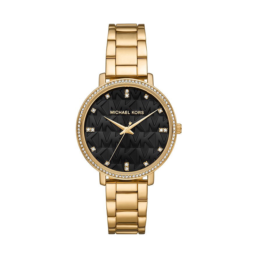 Michael Kors Damenuhr Pyper MK4916, Damen, Metall, Armband: Metall, Quarz, analog