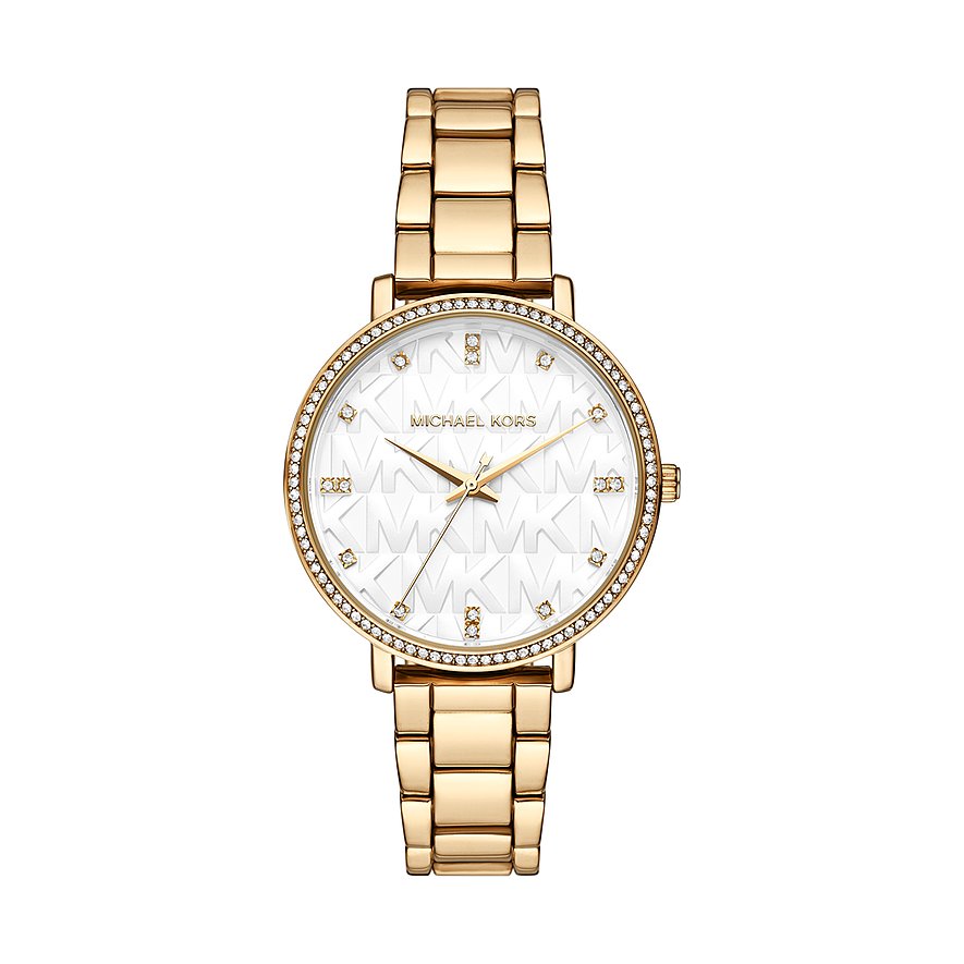 Michael Kors Damenuhr Pyper MK4919, Damen, Metall, Armband: Metall, Quarz, analog