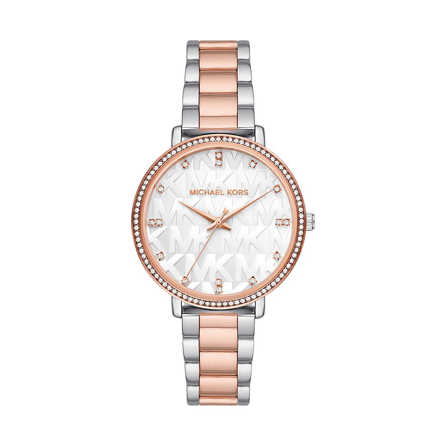 Michael Kors Damenuhr Pyper MK4920, Damen, Metall, Armband: Metall, Quarz, analog