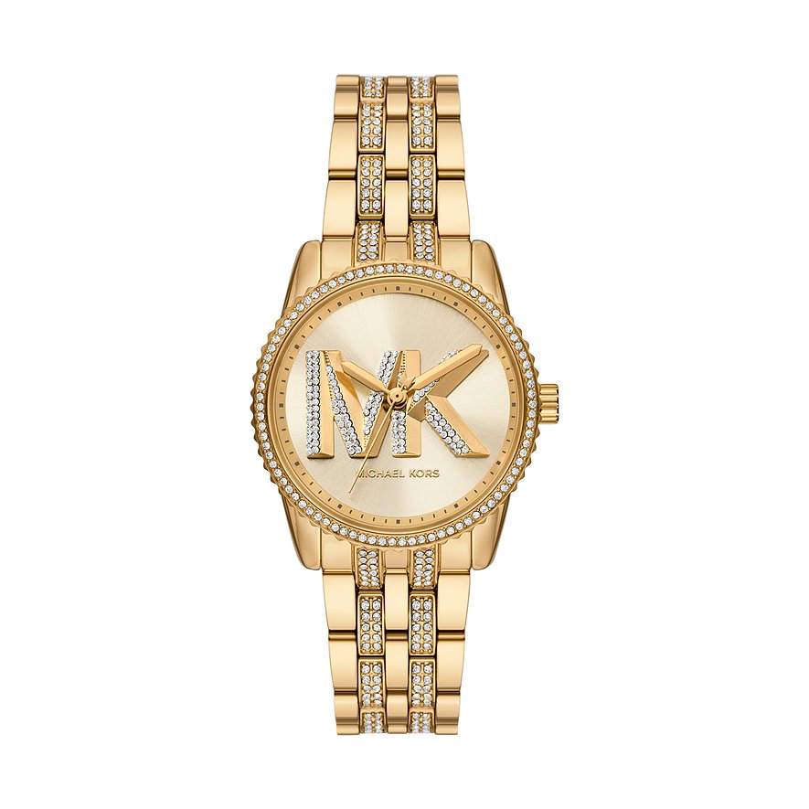 Michael Kors Damenuhr Bryant MK7540, Damen, Edelstahl, Armband: Edelstahl, Quarz, analog