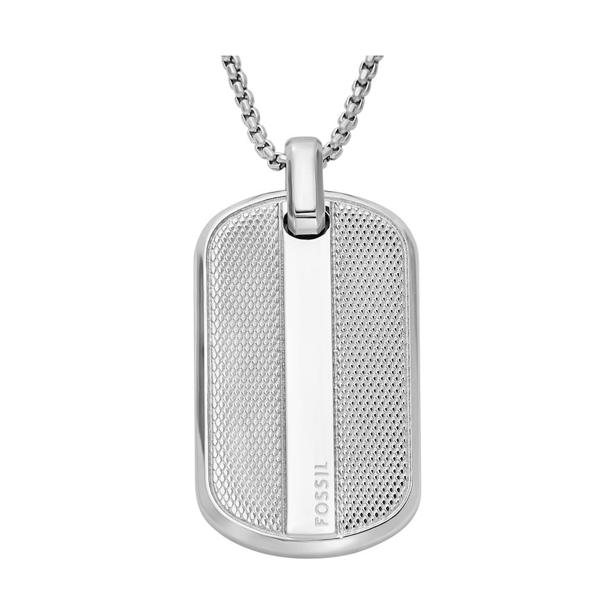 Fossil Kette Knox, Herren, Edelstahl, silber