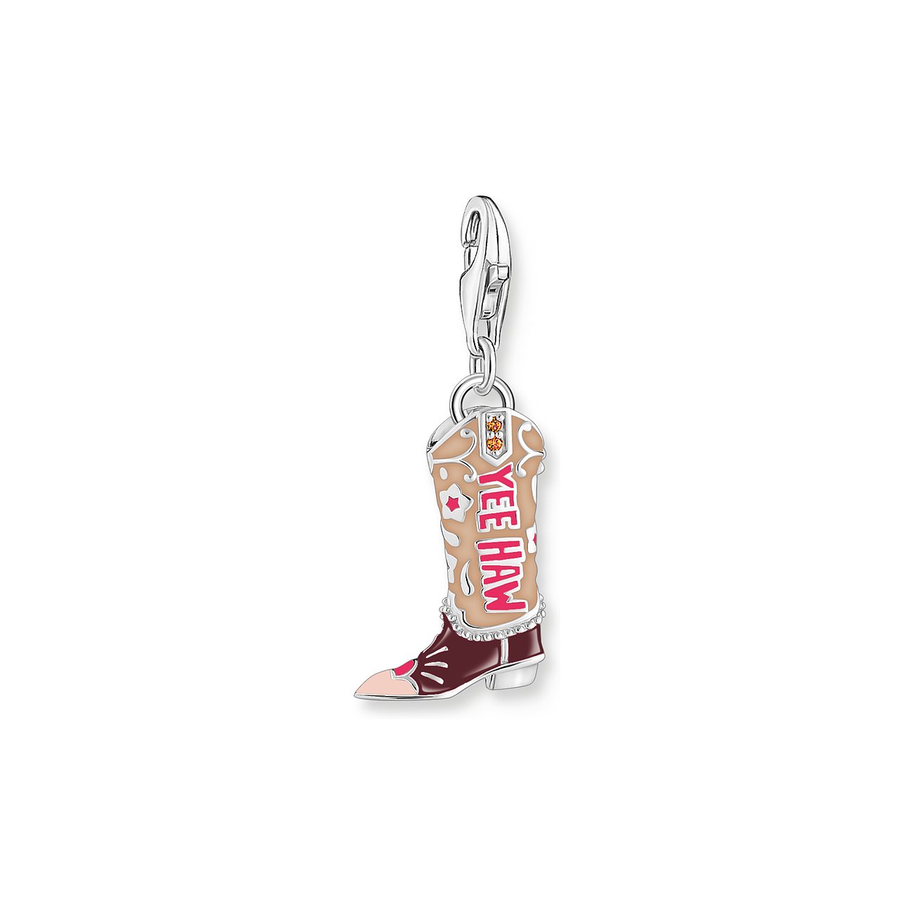 Thomas Sabo berlock: 925 silver, emalj, stövelformad, 