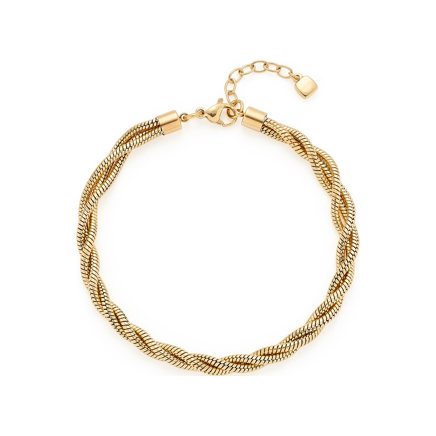 Leonardo Armband, Damen, Edelstahl, gold