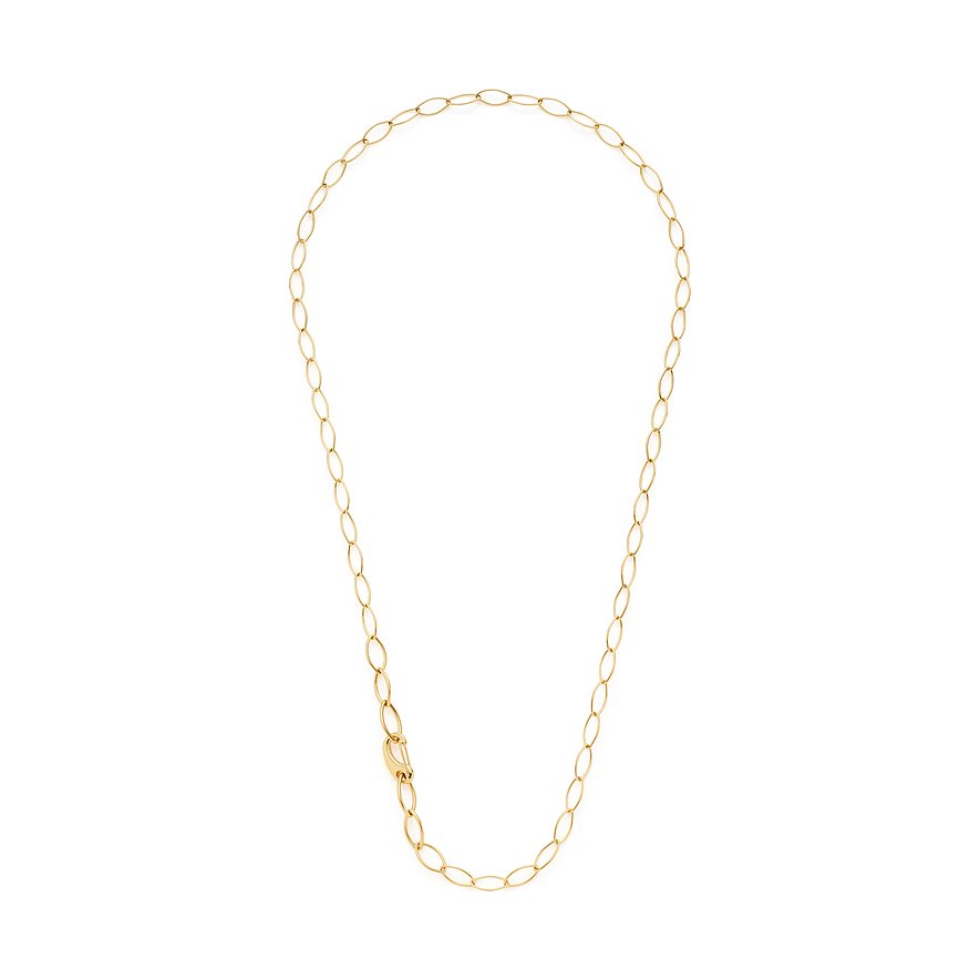 Leonardo Kette, Damen, Edelstahl, gold