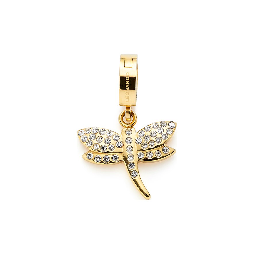 Leonardo Anhänger, Damen, Edelstahl, gold