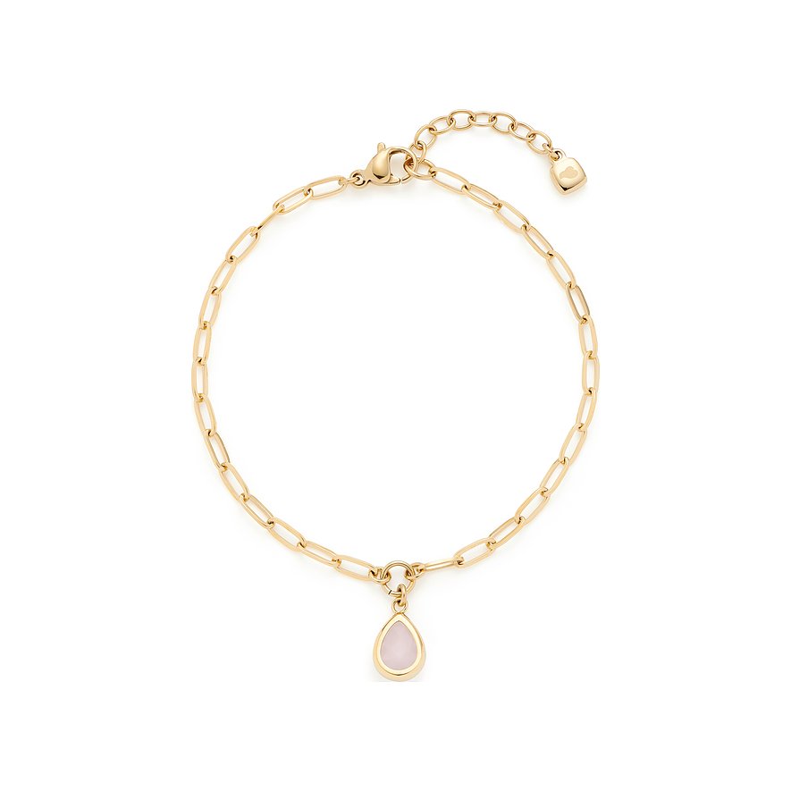 Leonardo Armband, Damen, Edelstahl, gold