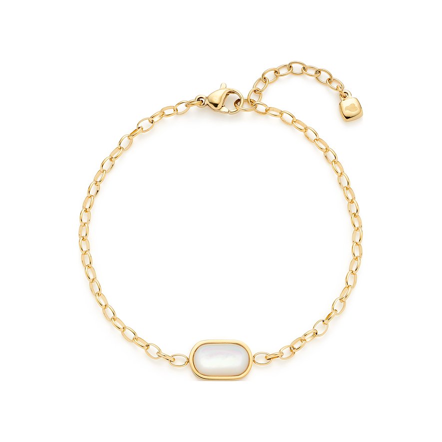 Leonardo Armband, Damen, Edelstahl, gold