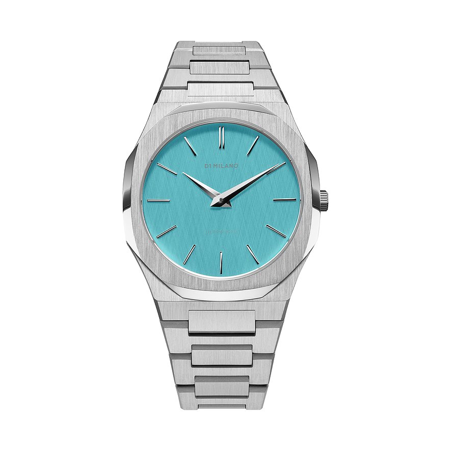 D1 Milano Unisexuhr UTBU08, Unisex, Edelstahl, Armband: Edelstahl, Quarz, analog