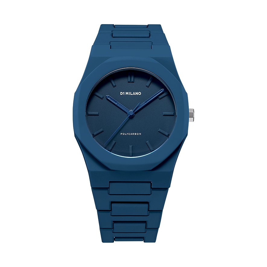 D1 Milano Unisexuhr PCBJ21, Unisex, Polycarbonat, Quarz, analog