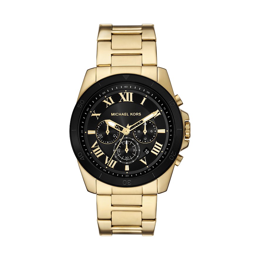 2. Chance - Michael Kors Chronograph MK9184, Herren, Edelstahl, Armband: Edelstahl, Quarz, analog