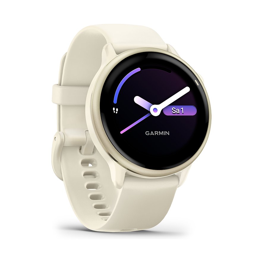 Garmin Smartwatch Vivoactive 6 010-02985-01, Unisex, Kunststoff, Armband: Silikon, Akku, digital