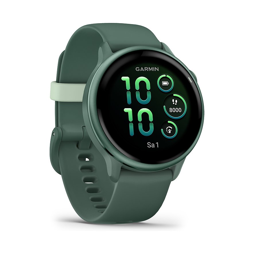 Garmin Smartwatch Vivoactive 6 010-02985-02, Unisex, Kunststoff, Armband: Silikon, Akku, digital