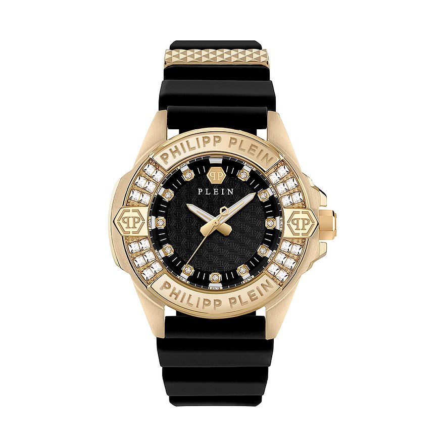 Philipp Plein Damenuhr Plein Majesty PWOFA0225, Damen, Edelstahl, Armband: Edelstahl, Quarz, analog