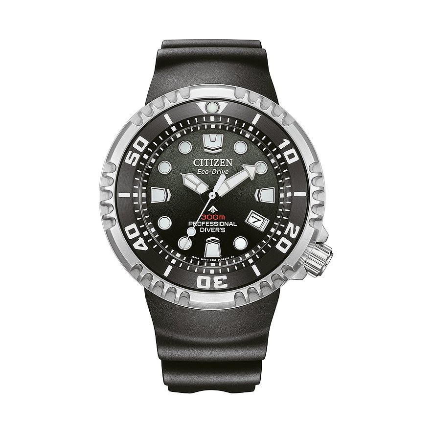 Citizen Herrenuhr BN1024-01E, Herren, Edelstahl, Armband: Kautschuk, Quarz, analog