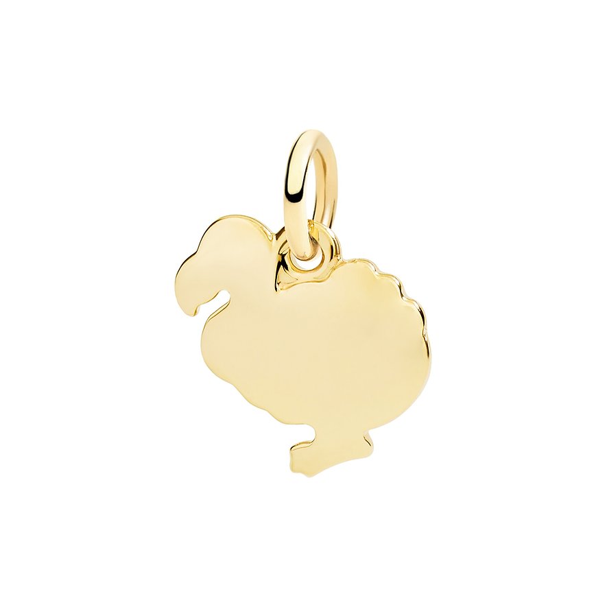 DoDo Charm DoDo Nature, Unisex, 375er Gelbgold, gelbgold