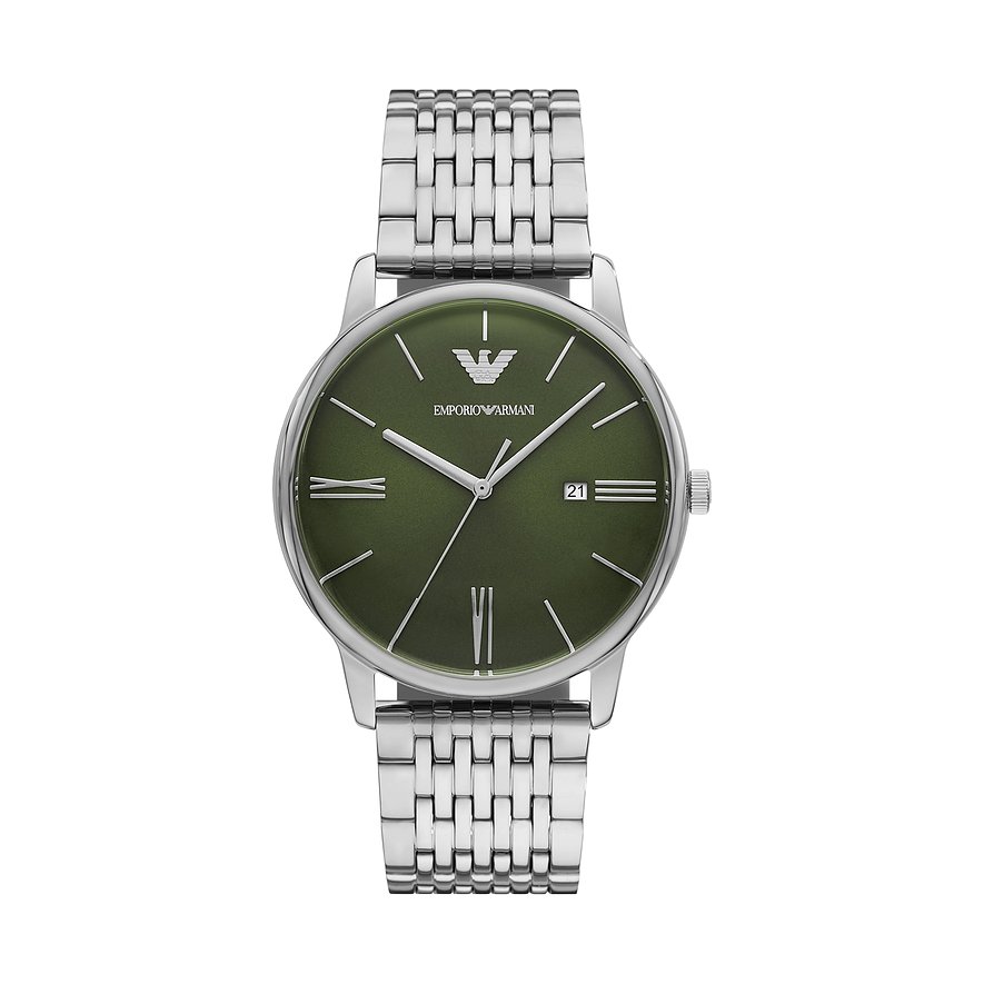 2. Chance - Emporio Armani Herrenuhr AR11644, Herren, Edelstahl, Armband: Edelstahl, Quarz, analog