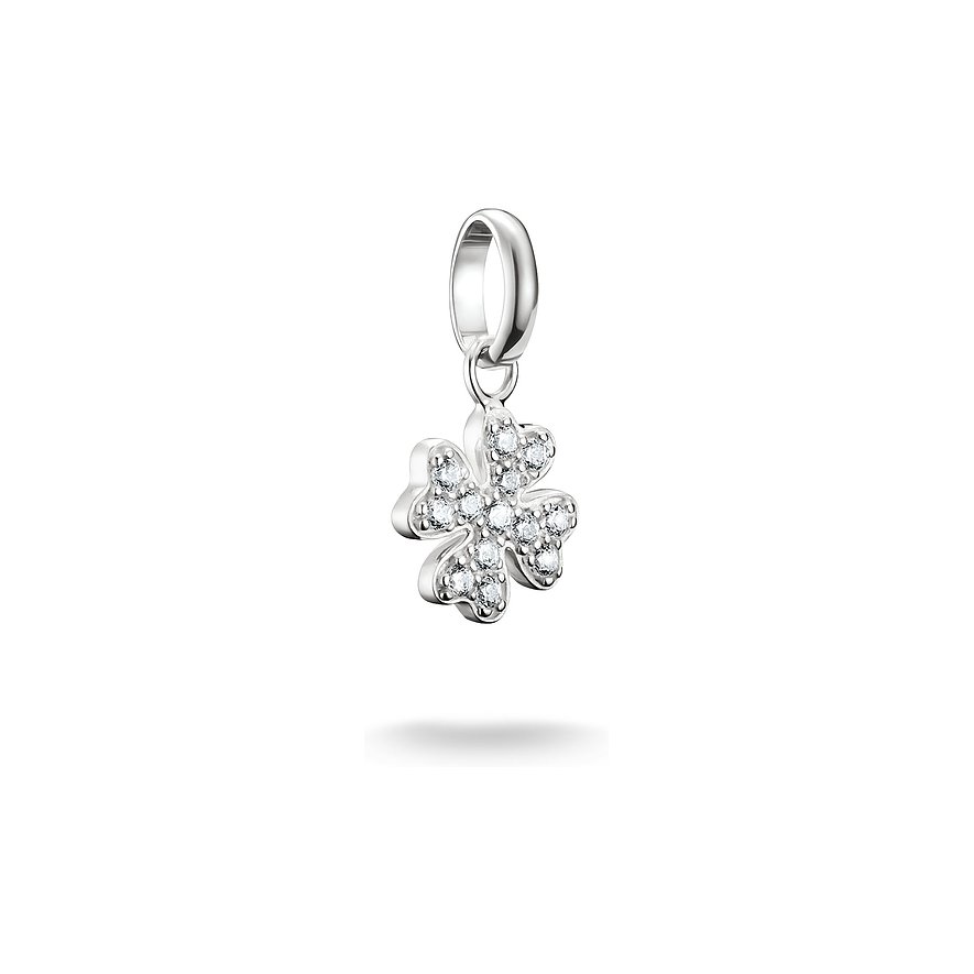 Thomas Sabo Charm Charm Club, Zirkonia, Damen, 925er Silber, silber