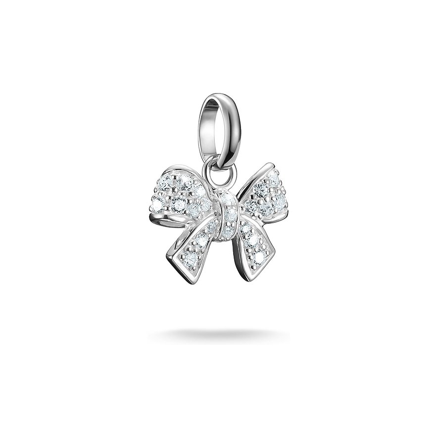 Thomas Sabo Charm Charm Club, Zirkonia, Damen, 925er Silber, silber