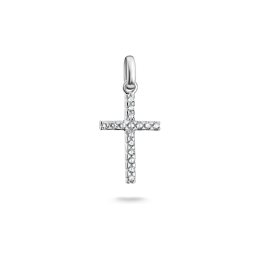 Thomas Sabo Charm Charm Club, Zirkonia, Damen, 925er Silber, silber
