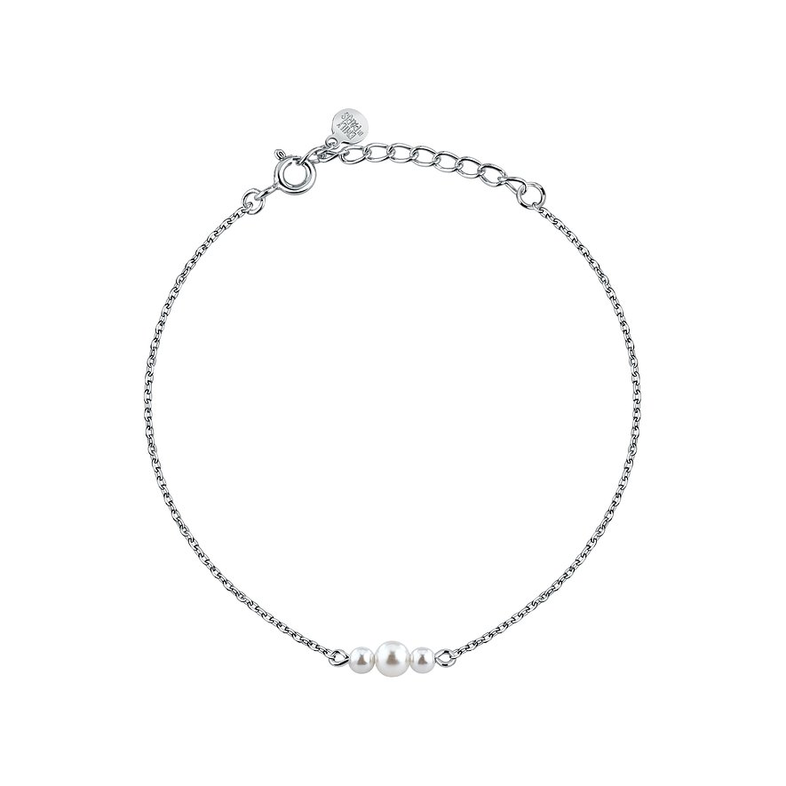 La Petite Story Armband SILVER, Muschelkern, Damen, 925er Silber rhodiniert, silber