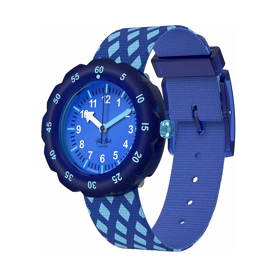Flik Flak Kinderuhr Let's Get Artsy FPSP076, Jungen, Kunststoff, Armband: Textil, Quarz, analog