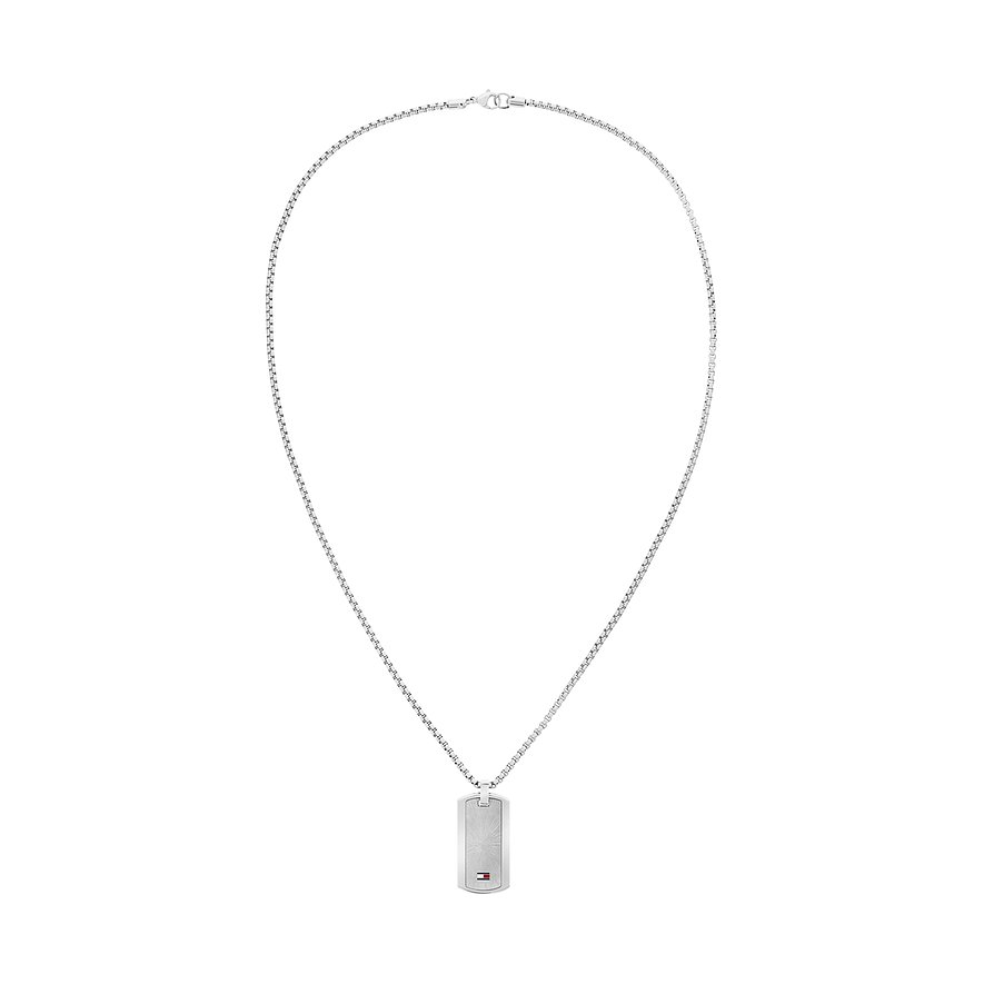 Tommy Hilfiger Kette JAMESON, Herren, Edelstahl, silber