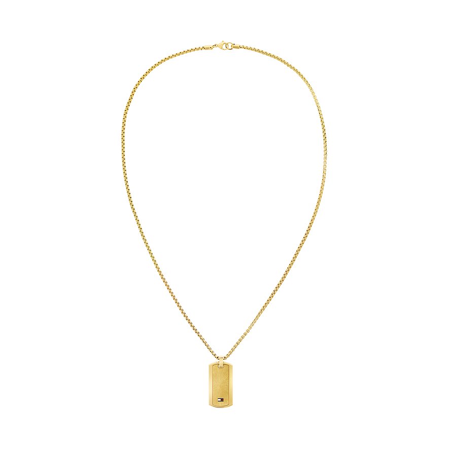 Tommy Hilfiger Kette JAMESON, Herren, Edelstahl, gold
