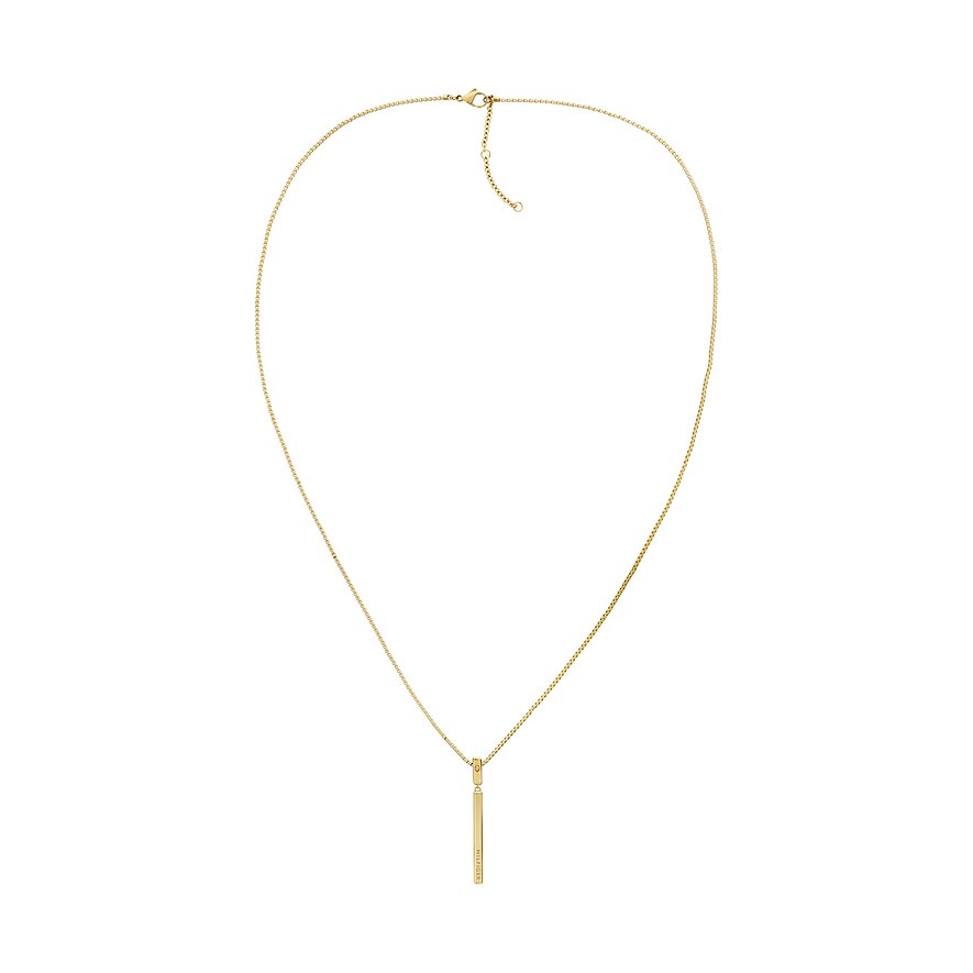 Tommy Hilfiger Kette LINEAR, Damen, Edelstahl, gold