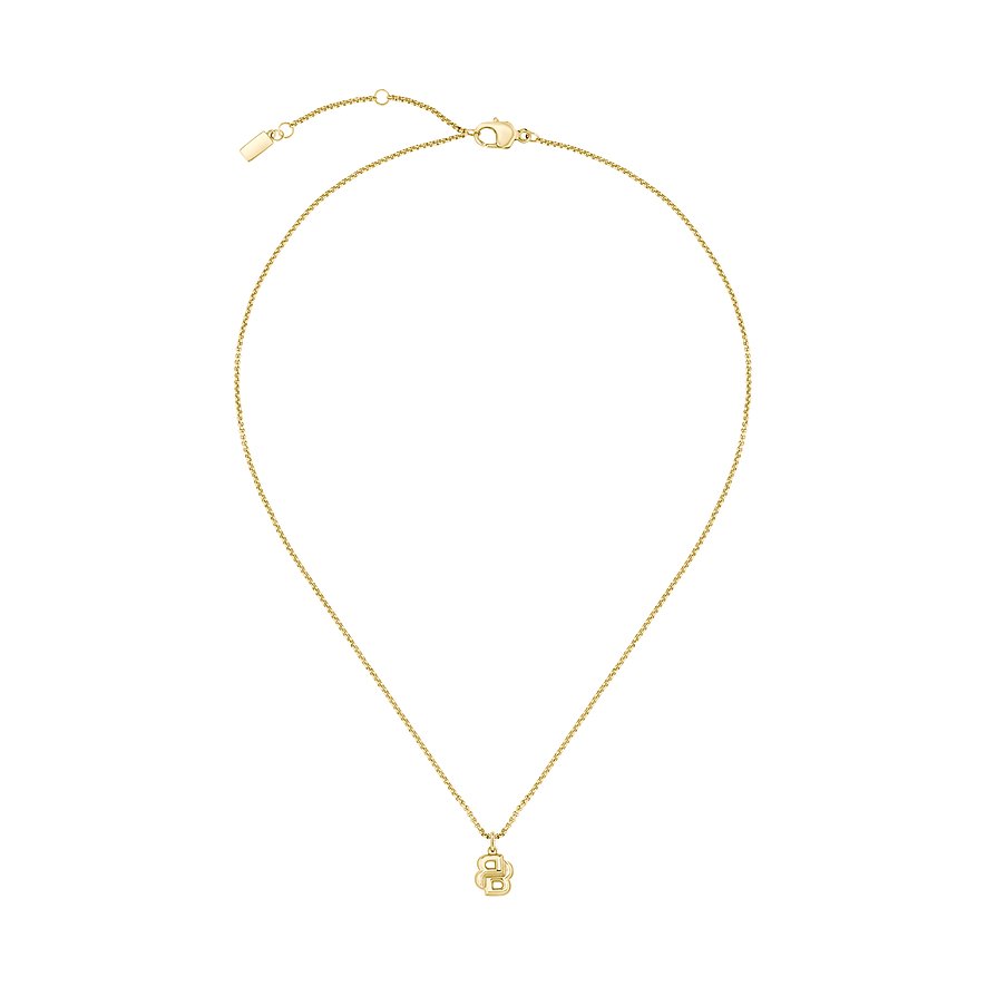 Boss roestvrijstalen ketting met hanger.