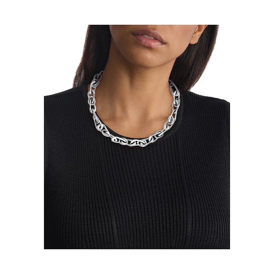 Calvin Klein Kette STATEMENT LINKS, Damen, Edelstahl, silber