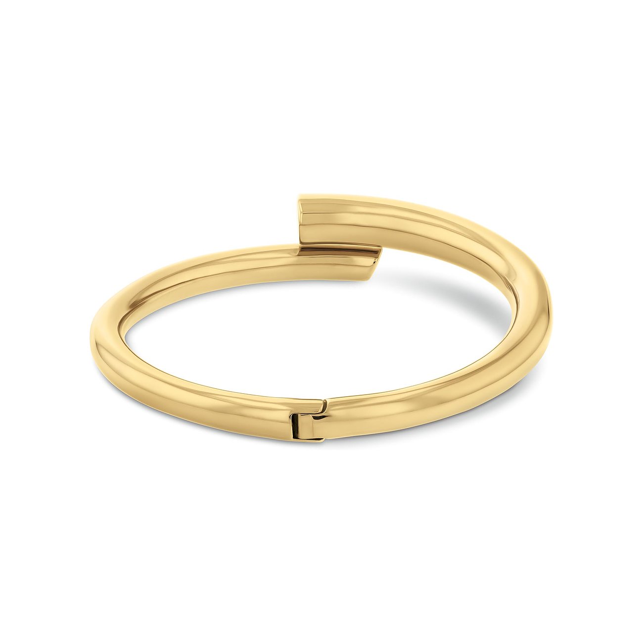 Calvin Klein Armband aus Edelstahl, goldfarben, mit schlichtem Design.
