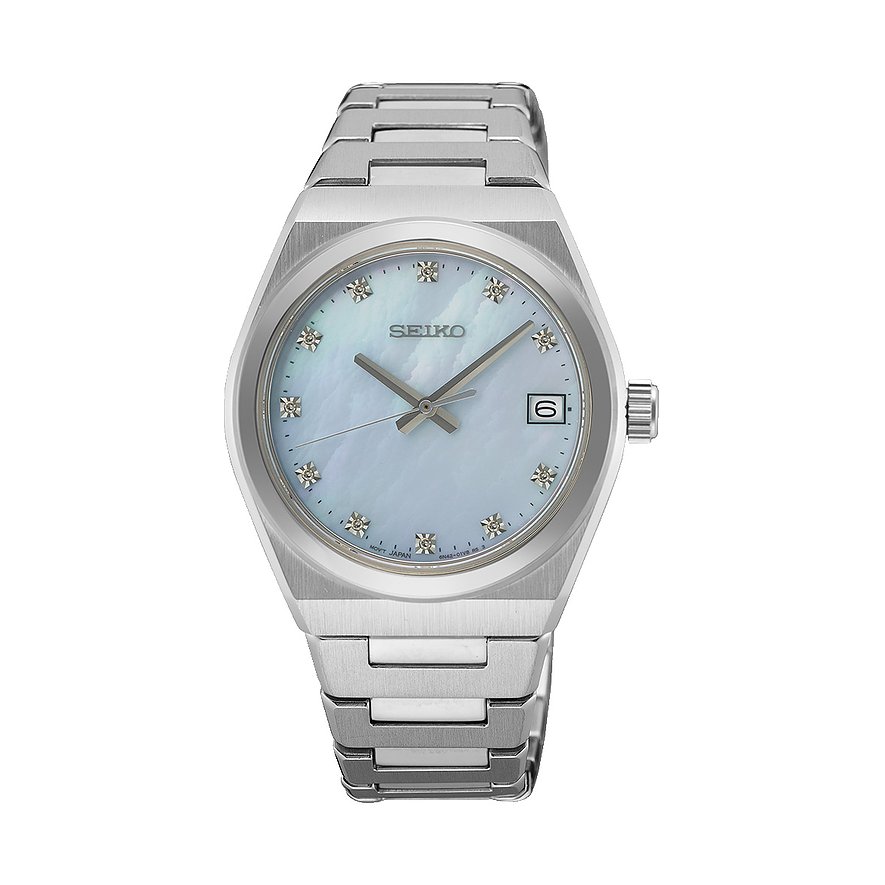 Seiko Damenuhr Konzeptionelle Serie SUR603P1, Damen, Edelstahl, Armband: Edelstahl, Quarz, analog