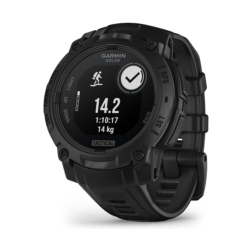 Thumbnail - Garmin Smartwatch Instinct® 3 Solar - 45 mm Tactical Edition Schwarz 010-02934-50