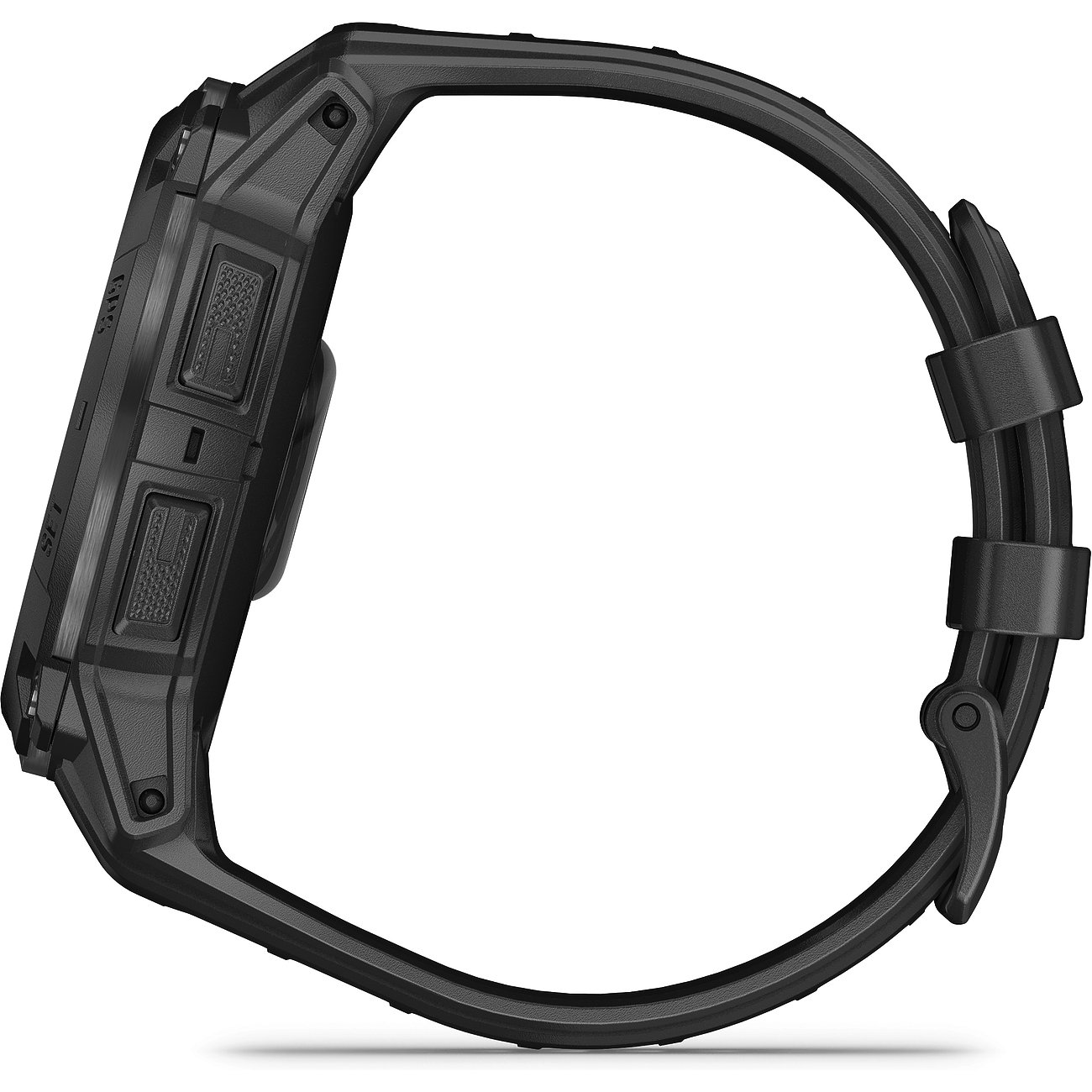 Garmin Smartwatch mit Kunststoffgehäuse und Metall.