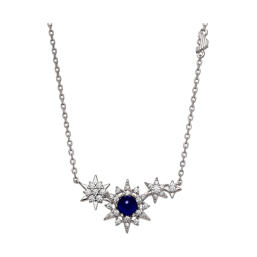 2. Chance - Emporio Armani Kette EG3600040, Glasstein, Damen, 925er Silber, silber