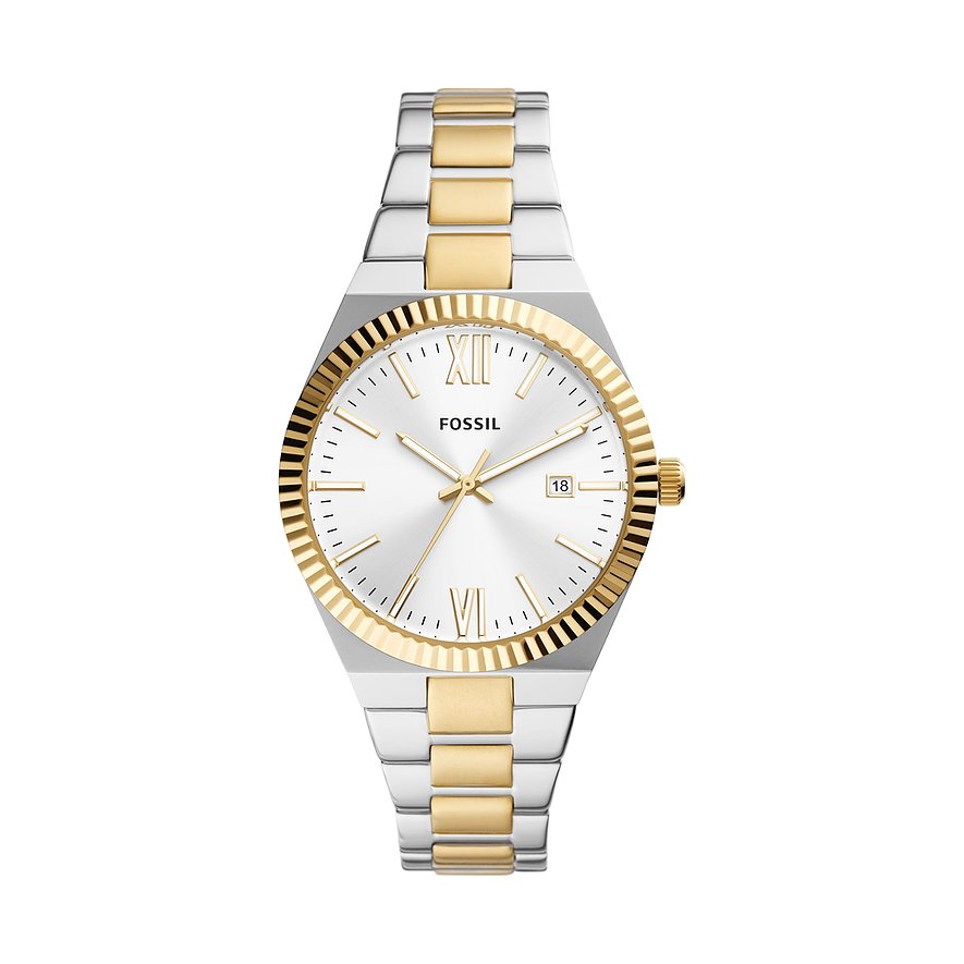2. Chance - Fossil Damenuhr ES5259, Damen, Edelstahl, Armband: Edelstahl, Quarz, analog