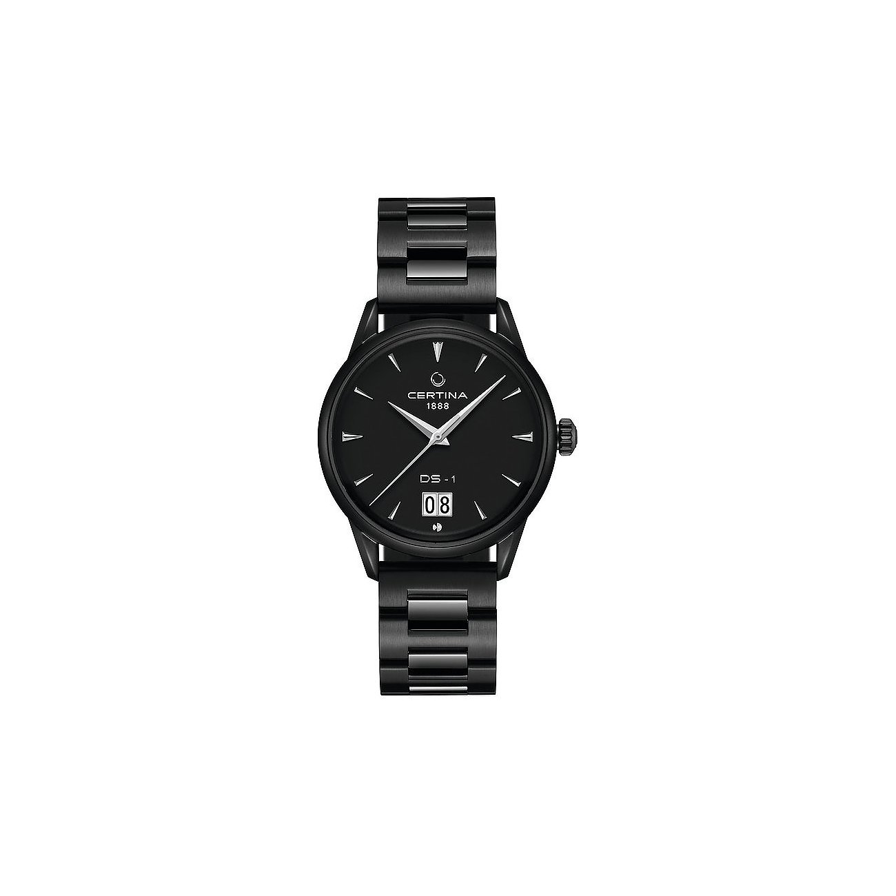 Certina Herrenuhr mit Edelstahlgehäuse, mechanisch, analog, Automatik.