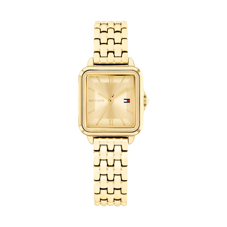 Tommy Hilfiger Damenuhr MIA 1782832, Damen, Edelstahl, Armband: Edelstahl, Quarz, analog