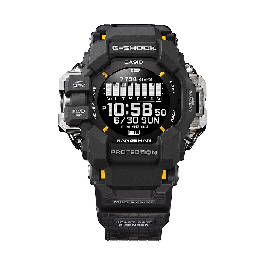 Thumbnail - Casio Herrenuhr G-SHOCK Rangeman GPR-H1000-1ER Resin